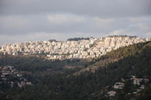 Har Nof from Yad Vashem