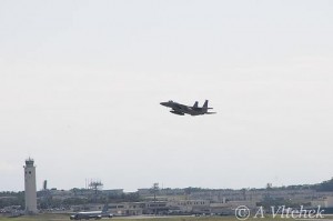 F15-overflying-Kadena-air-base