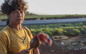 Guarani leader Damiana Cavanha led a land reoccupation effort in 2013 but her community were recently evicted by force. © Fiona Watson/Survival