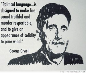 orwell and politics
